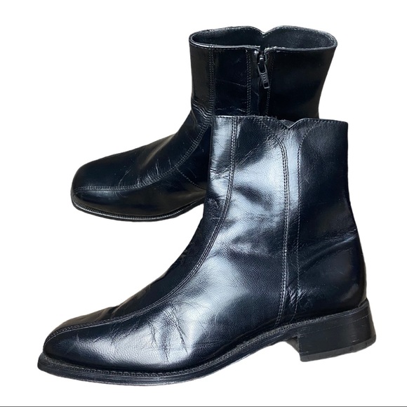 Florsheim Other - Florsheim Men Chukka Ankle Boots Leather Side Zip